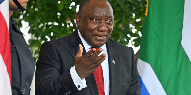 ramaphosa opposes trumps 30 tariff on south africa