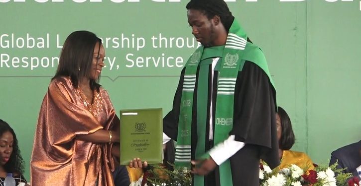 rastafarian student oheneba nkrabea graduates from gis after achimota saga