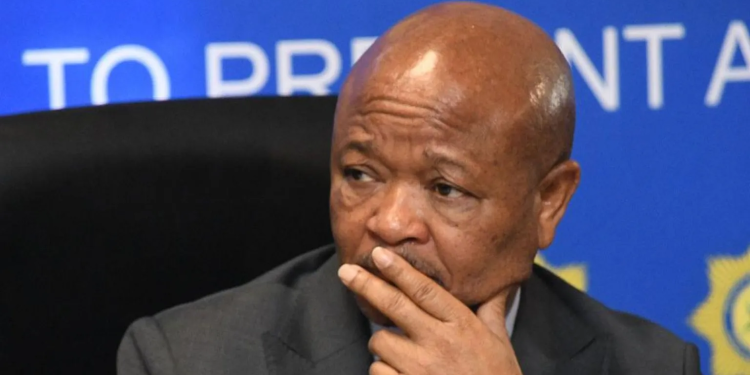 sa police minister suspended over organised crime allegations