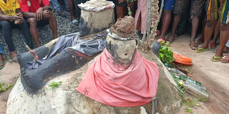 spiritual society distances itself from gblorkope shrine murder pledges full cooperation with police