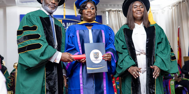 telecel ghana ceo conferred with honorary doctorate in science for trailblasing impact