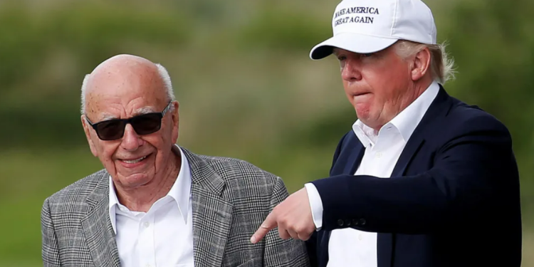 trump sues murdoch and wall street journal for 10bn over epstein article