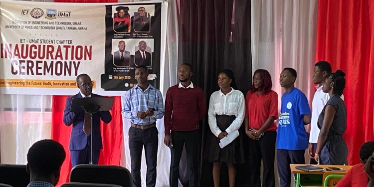 umat launches iet gh student chapter with a call to engineer a better future