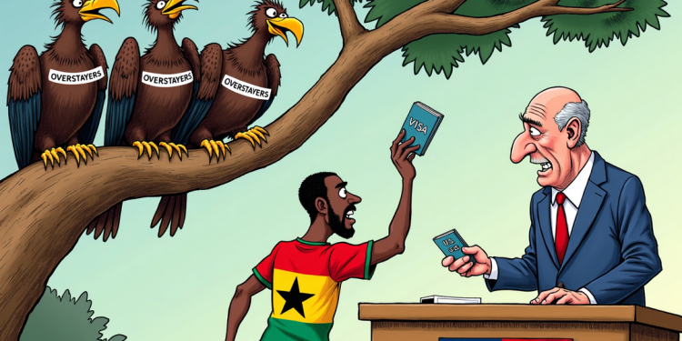 us visa restrictions fuel ghanaian outrage stoking economic concerns