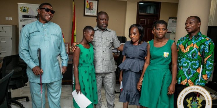 volta regional minister pledges support for persons with disability