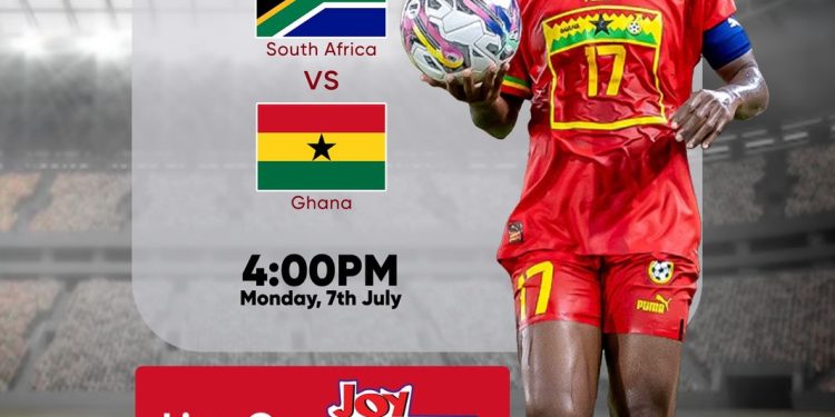 wafcon 2024 ghana vs south africa game schedule and how to watch live