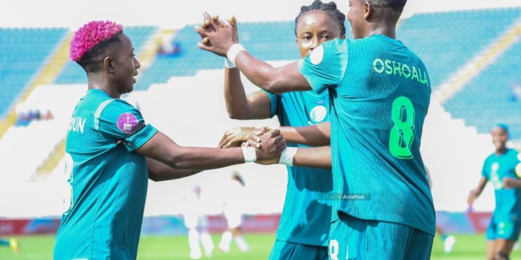 wafcon 2024 nigeria begin title bid with routine win over tunisia