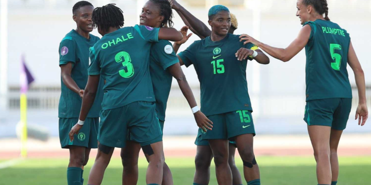 wafcon 2024 rampant nigeria smash five past zambia to reach semis