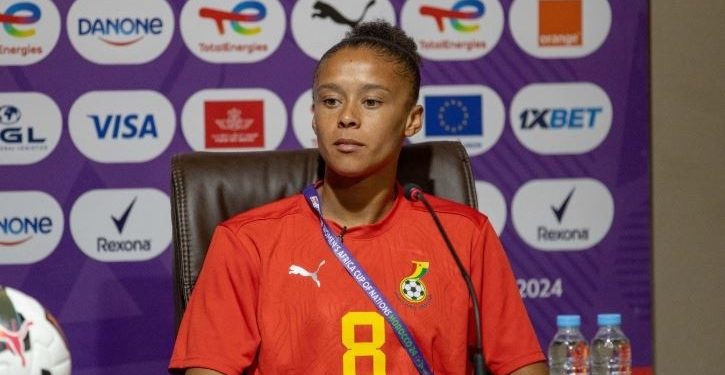 wafcon 2024 we believe in ourselves ghana attacker chantelle boye hlorkah on facing tanzania