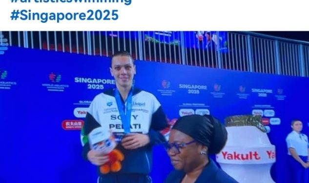 world aquatics championships farida iddriss represents ghana on global stage with medal presentation