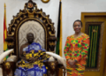 Zanetor pays courtesy call on Asantehene