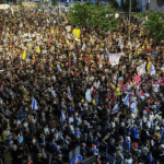 Huge crowds gather in Israel calling for hostage deal and end to Gaza war