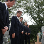 Japanese police apologise at grave of wrongfully accused man