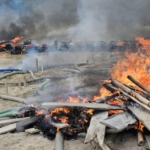 NAIMOS, Blue Water Guards seize 50 chanfang machines in major operation on Ankobra River 1 naimos blue water guards seize 50 chanfang machines in major operation on ankobra river