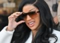 Cardi B loses it outside court and hurls a pen at ‘disrespectful’ reporter over pregnancy question
