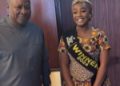 GMB 2024 winner, Queen Nihad Titiaka meets President Mahama; seeks support for her Climate Action Project