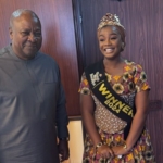 GMB 2024 winner, Queen Nihad Titiaka meets President Mahama; seeks support for her Climate Action Project