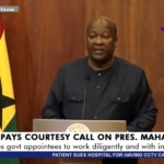 Mahama to New Envoys: Be agile and purposeful in advancing Ghana’s economic diplomacy