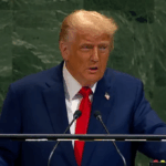 Six years ago Trump’s UN audience laughed, this year they were silent