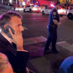Video: Macron calls Trump after motorcade blocks his car