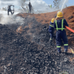 Charcoal production sets sawmill on fire at Adadekrom 4 Charcoal production sets sawmill on fire at Adadekrom