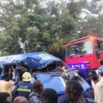 Konongo: 5 feared dead, 11 injured after sprinter bus rams into parked tipper truck 5 Konongo: 5 feared dead, 11 injured after sprinter bus rams into parked tipper truck