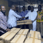 Leading NPP member donates 50 streetlights to boost security in Fomena Constituency