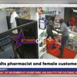 Man assaults pharmacist and female customer 5 Man assaults pharmacist and female customer
