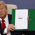 ‘Now the rebuilding begins,’ says Trump as he signs Gaza peace plan
