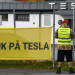 The striking Swedish workers taking on carmaker Tesla 5 The striking Swedish workers taking on carmaker Tesla