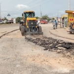 Victory Bible Church International partners ANMA to rehabilitate Awoshie Baah Yard road