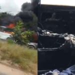 88 Escapes unharmed after Wesley Grammar School bus erupts in flames