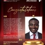 Ghana’s Divine Edem Kwadzodeh elected Secretary-General of All-Africa Students Union
