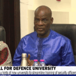 Gov’t to introduce a National Defense University Bill 4 Gov’t to introduce a National Defense University Bill