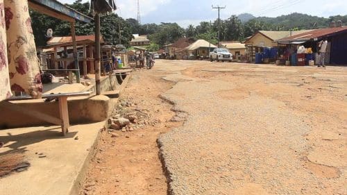 Jasikan MCE Assures Residents Of Road Upgrades, University Project 1 jasikan mce assures residents of road upgrades university project