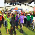 MC Darlington sets Ecobank-JoyBusiness SME Fair on fire; massive fireworks for grand finale today 1 mc darlington sets ecobank joybusiness sme fair on fire massive fireworks for grand finale today