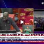 Ministry of Defence mourns loss of six lives in El-Wak stadium stampede 5 Ministry of Defence mourns loss of six lives in El-Wak stadium stampede