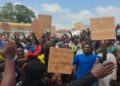 Pragya riders protest in Kumasi over continued ‘harassment’ and ban from Adum,Kejetia routes