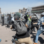 Thousands protest against government in Mexico as clashes leave 120 injured 5 Thousands protest against government in Mexico as clashes leave 120 injured