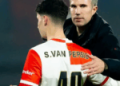 Van Persie gives son debut ‘as a coach – not as a dad’