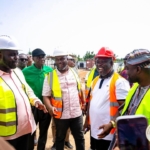 Volta Regional leaders inspect major ‘Big Push’ road projects, urge contractors to expedite work