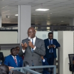 Finance Minister urges discipline and integrity during visit to Circle Tax Service Centre