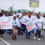 Jospong Group braves morning rains to win souls for Christ 4 Jospong Group braves morning rains to win souls for Christ