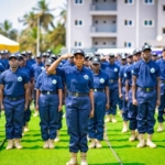 Lands Minister commissions 3rd batch of 636 Blue Water Guards; pledges sustained fight against galamsey