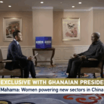 Mahama lauds women’s progress in Ghana, draws lessons from China’s development model