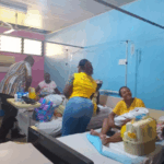 MTN Ghana hands over hampers to 25 newly born ‘bronya’ babies at Cape Coast Hospital