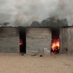 NAIMOS seizes excavator, destroys shelters at Kakra 3 NAIMOS seizes excavator, destroys shelters at Kakra