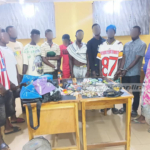 Police swoop in Kintampo nabs 13 in drug bust, seizes cannabis and tramadol
