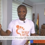 Recreation Minister Kofi Adams backs ‘Walk With Lexis’ set for December 6