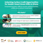 ShEquity launches submissions call for first gender-smart climate TA facility targeting Ghanaian SMEs in climate-related sectors
